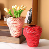 Vase Fraise Moderne pour Fleur