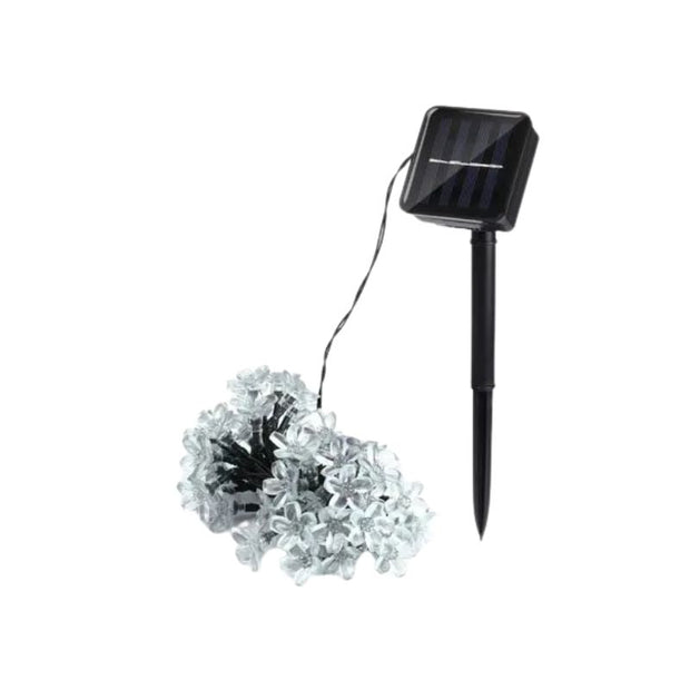 Guirlandes Solaires LED Fleurs Lumineuses