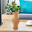 Vase en Osier de Style Pastoral