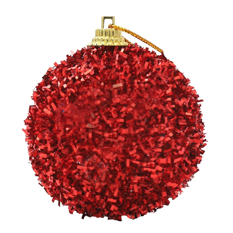 Décorations de Noël Boules Pailletées 6 cm