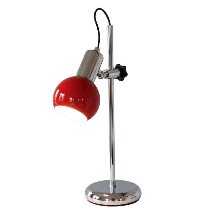 Lampe Champignon Design Rouge Orientable Avec Éclairage Chaud