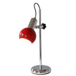 Lampe Champignon Design Rouge Orientable Avec Éclairage Chaud