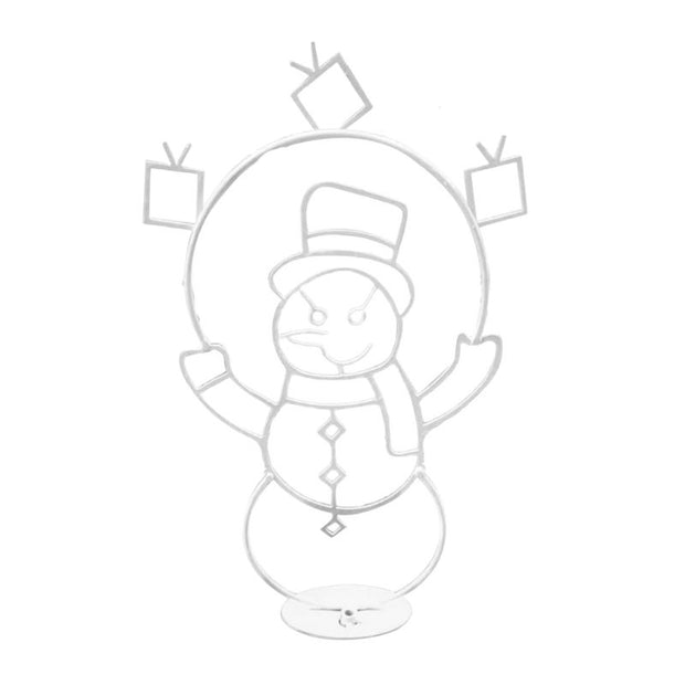 Décorations de Noël Bonhomme de Neige Lumineux