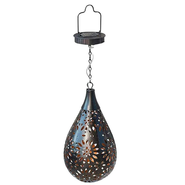 Luminaires Solaires Décoratifs Style Goutte d’Eau Suspendus