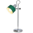 Lampe Champignon Verte Design Moderne En Métal Chromé