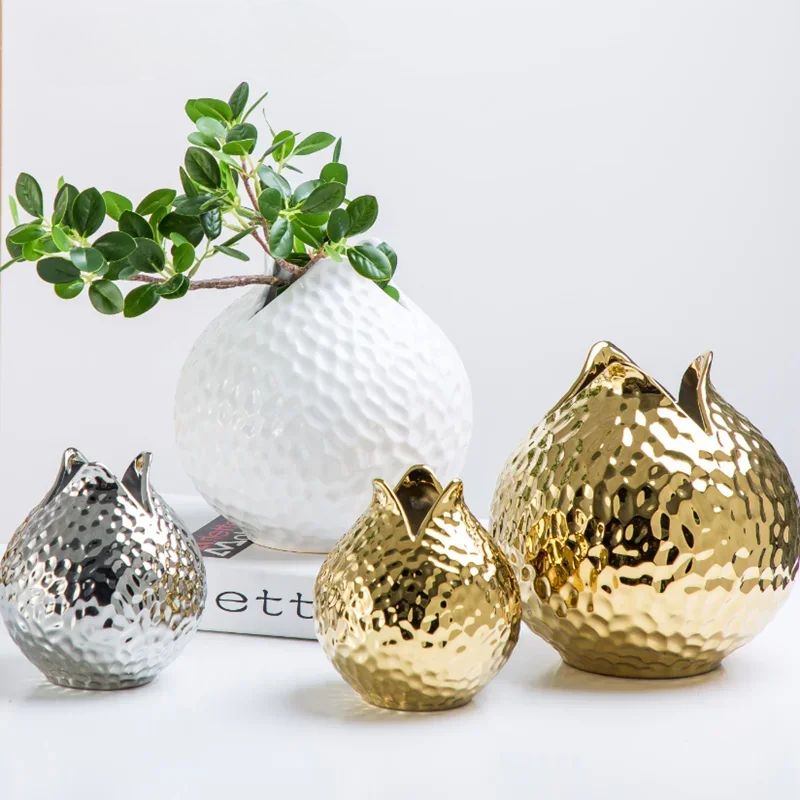 Vase à Fleur en Forme de Grenade