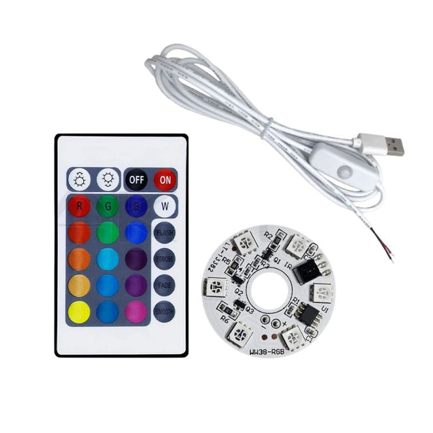 Télécommandes Infrarouges RGB pour éclairage LED avec 24 touches