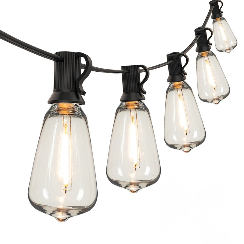 Guirlandes d’Extérieur LED Style Industriel