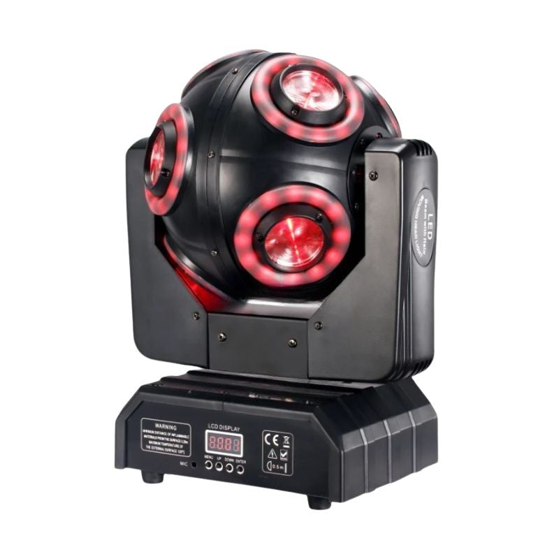 Éclairage de Salle Professionnel à Effet Stroboscopique et Rotation Infinie