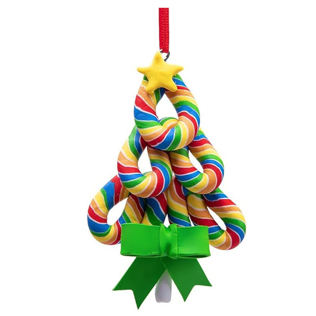 Décorations de Noël Sapin Sucette Coloré