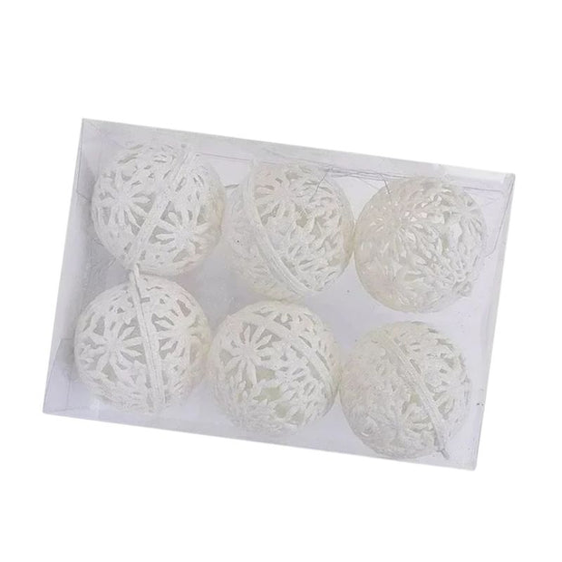 Décorations de Noël Boules Brillantes