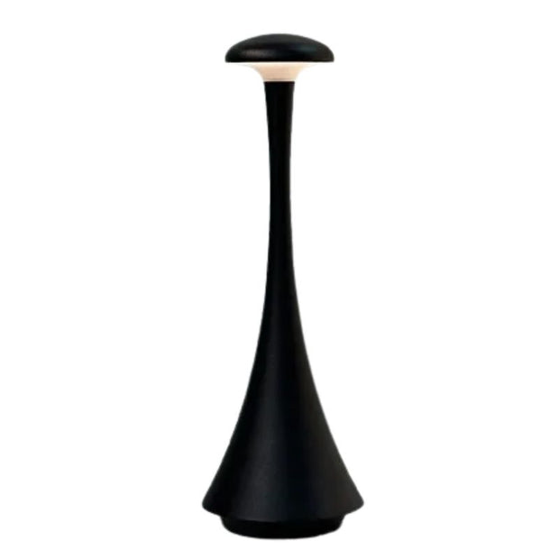 Lampe Champignon Noire Sculpturale Et Chic