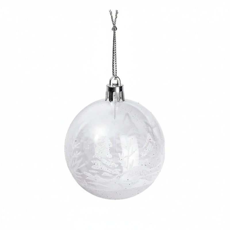 Décorations de Noël Boules Sapin Pailletées