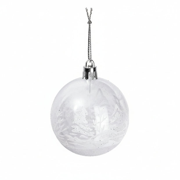 Décorations de Noël Boules Sapin Pailletées