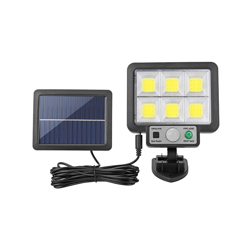Applique Murale Extérieure Solaire 72 LED avec Télécommande et Capteur