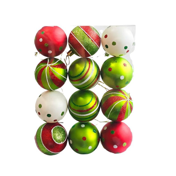 Décorations de Noël Boules Colorées