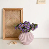 Vase Ceramique Mignon en Style Coquillage