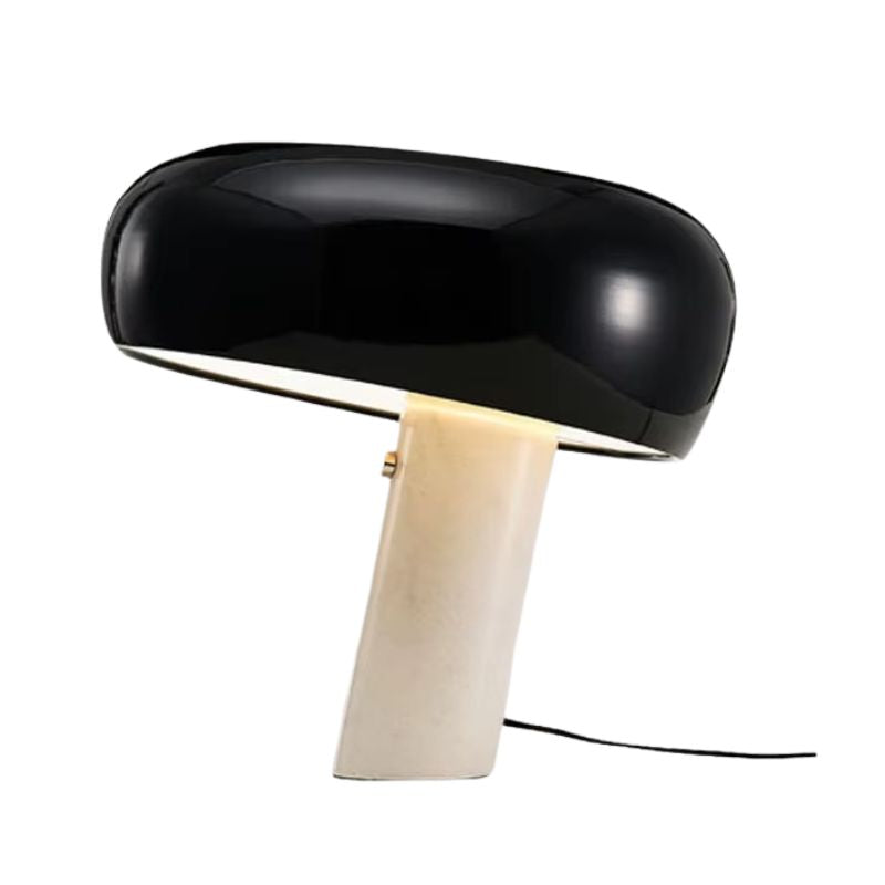 Lampe Champignon Design Italien En Verre Et Marbre Luxueux