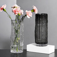 Vase en Verre Glacier Transparent