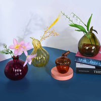 Vase en Verre en Forme De Fruit