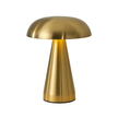 Lampe Champignon Dorée Sophistiquée