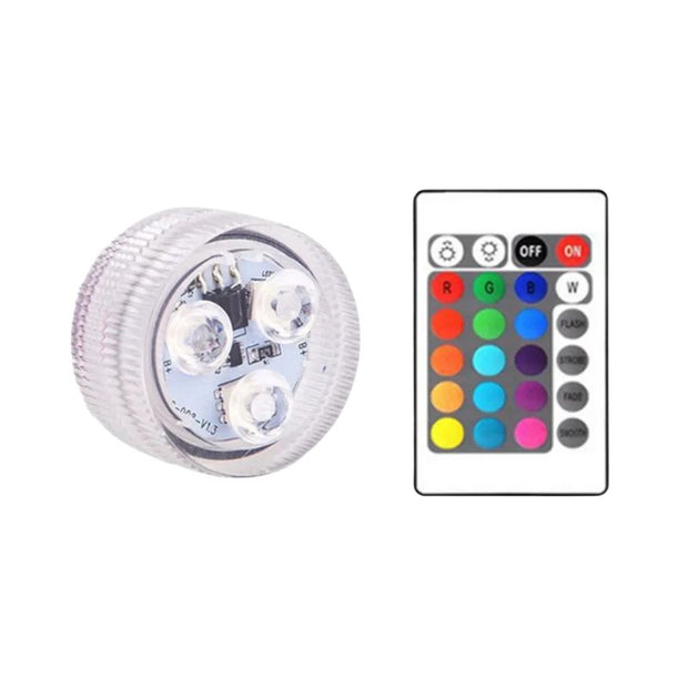 Éclairage de Piscine LED Submersible avec Télécommande