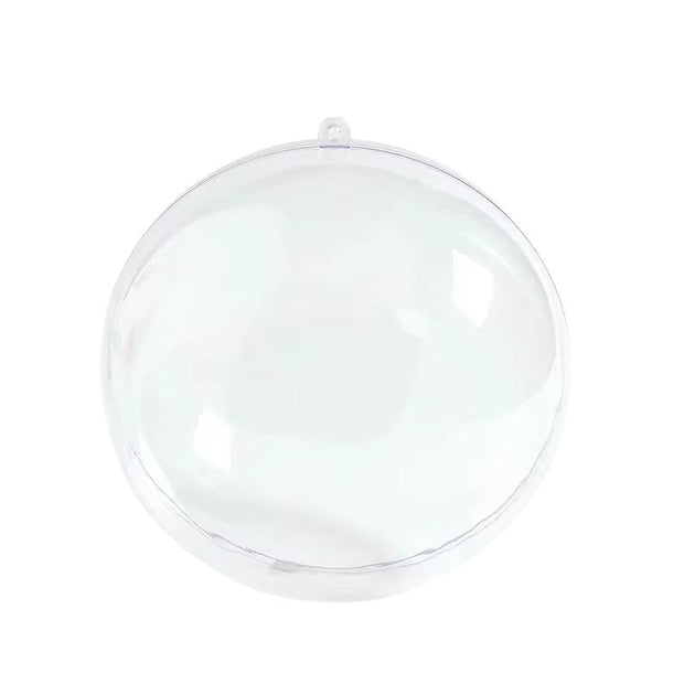 Décorations de Noël Boules Transparentes