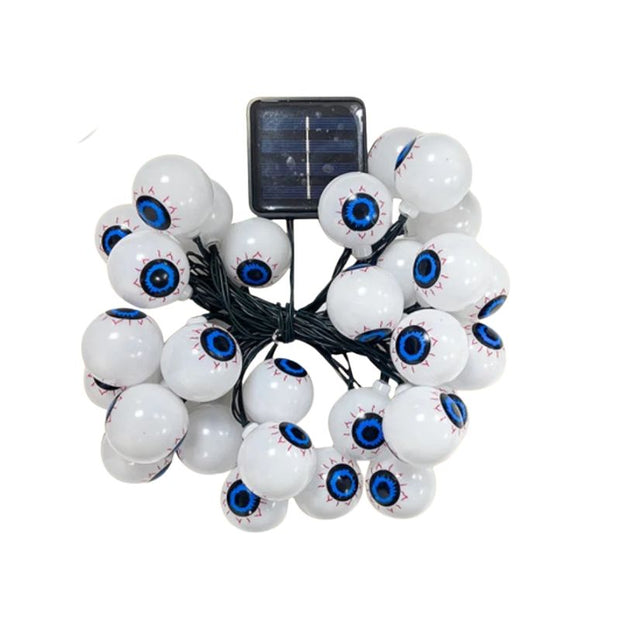 Guirlandes Solaires Halloween Globe Oculaire