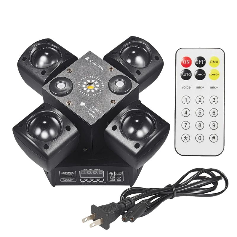 Éclairage de Salle LED Professionnel 48W à Faisceau Mobile