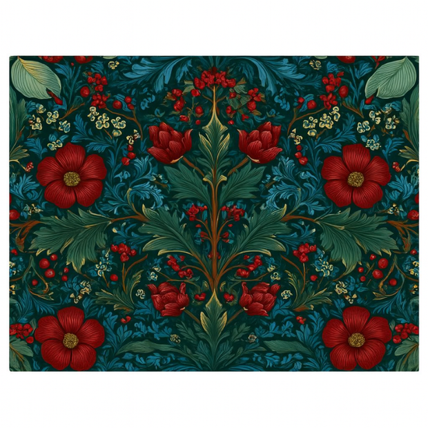 Set De Table Bohème Chic Avec Motifs Fleuris