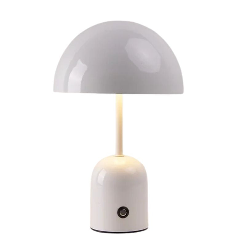 Lampe Champignon Blanc Moderne Avec Interrupteur Tactile