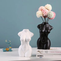 Vase Buste Femme en Forme de Bourgeon Mignon