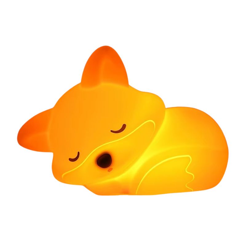 Veilleuses Renard En Silicone Rechargeables