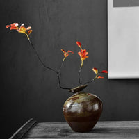 Vase en Terre Cuite Style Japonais