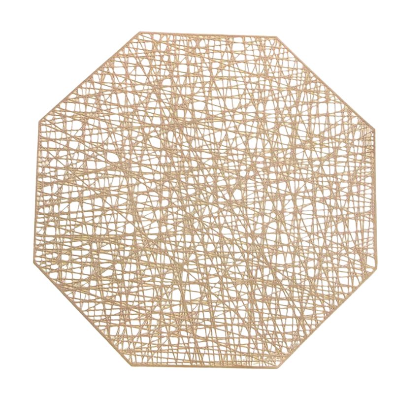 Set De Table Vinyle Octogonal Élégant Et Moderne