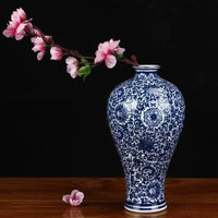 Vase en Porcelaine Artisanale pour Fleurs