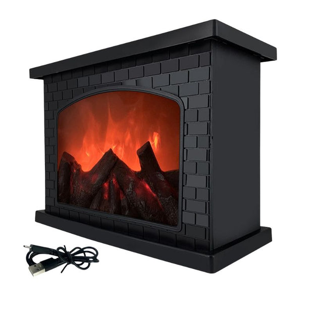 Lanternes Décoratives LED Effet Flamme Cheminée