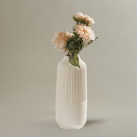 Vase Poser Géométrique Moderne pour Fleurs Élégantes