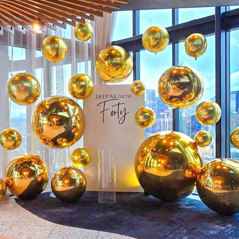 Décorations Festives Ballons Holographiques 4D