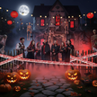 Décorations Halloween Bande Effrayante pour Ambiance Hantée