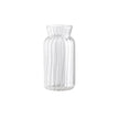 Vase Transparent en Verre de Style Nordique
