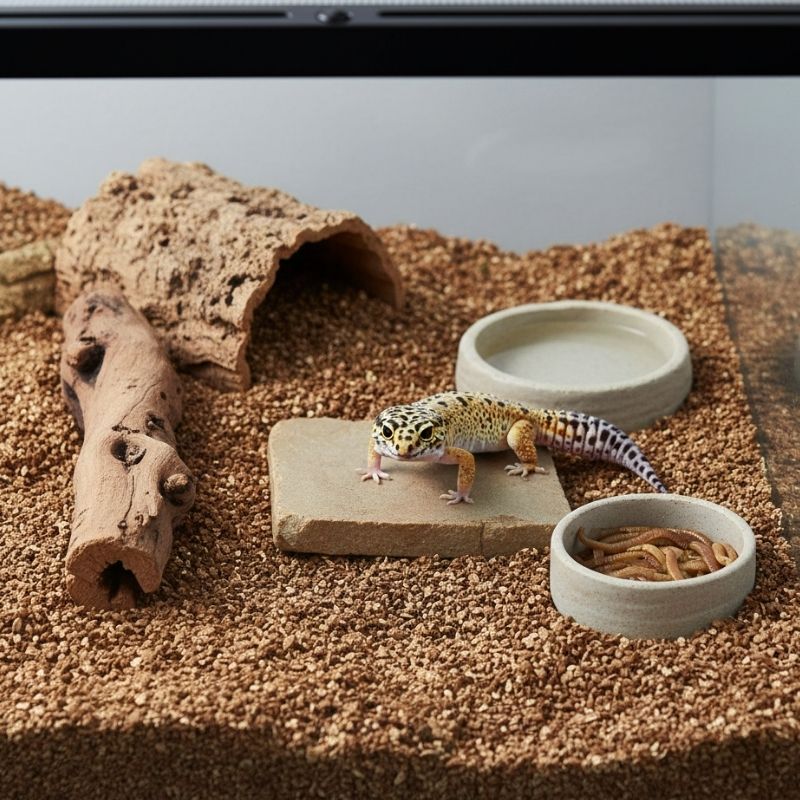 Substrat Terrarium En Vermiculite Naturelle Pour Reptiles