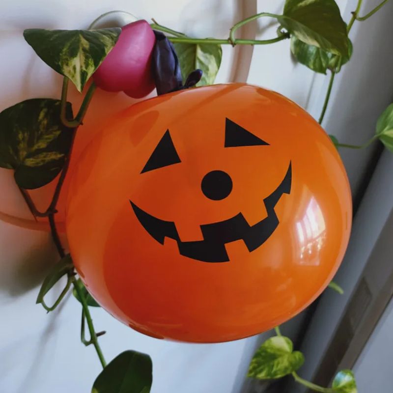 Citrouilles Halloween Ballons en Latex Orange