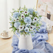 Fleur Artificielle Bleu Composition Élégante