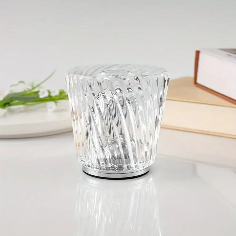 Éclairages De Table Élégants Avec Effet Lumineux De Cristal