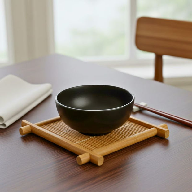 Set De Table Bambou Élégant Et Durable