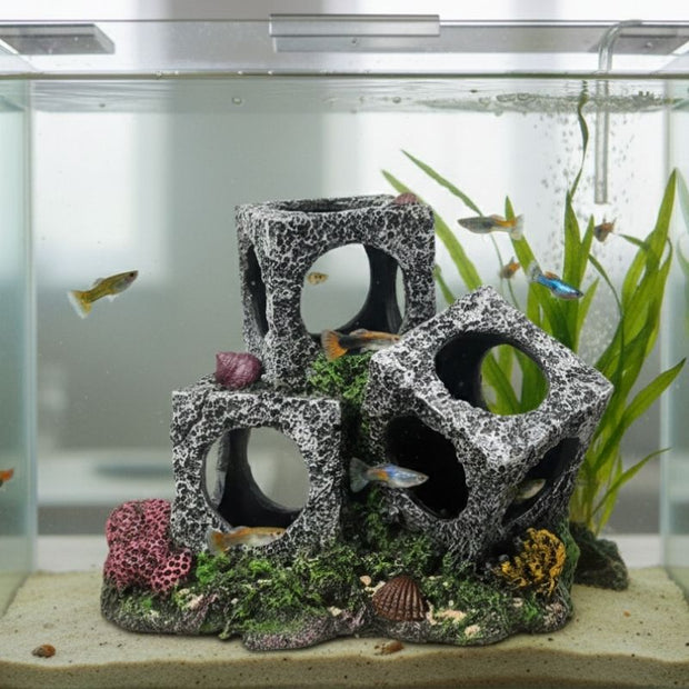 Pierre Décorative En Forme De Bloc Creux