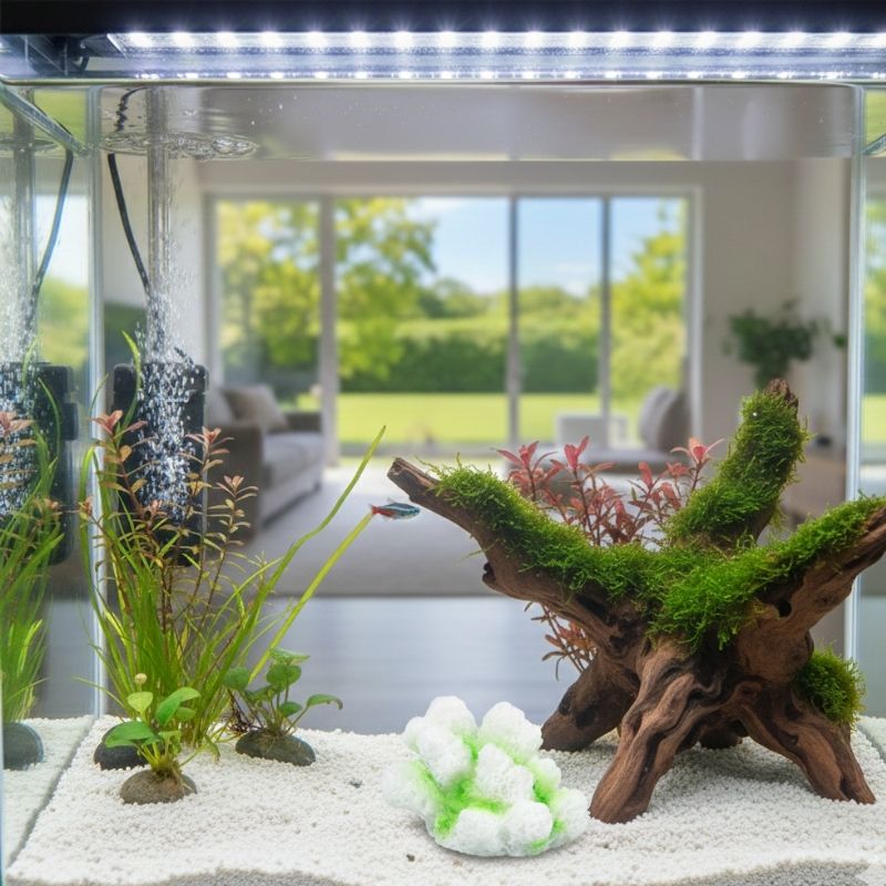 Décoration Terrarium En Ornement Corallien Blanc