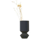 Vase Noir en Plastique de Style Nordique