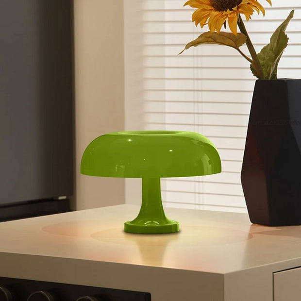 Lampe Champignon Verte Design Moderne Et Élégante
